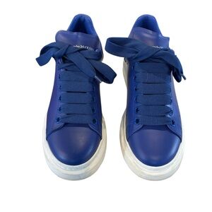 Alexander McQueen Royal Blue Sneakers